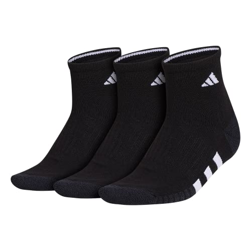 Adidas Women’s Cushioned Quarter Socks (3-Pair)