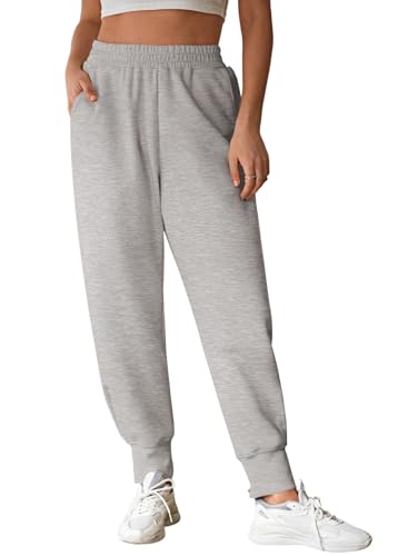 Aleumdr Women’s High Waisted Sweatpants Pockets