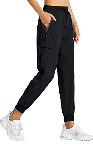 Libin Women’s Cargo Joggers Lightweight Quick Dry