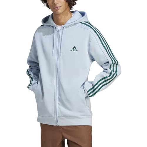 Adidas Essentials Fleece 3-Stripes Full Zip Mens