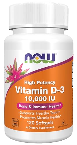 Now Supplements, Vitamin D-3 10,000 Iu, Highest