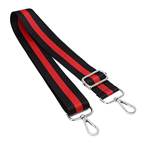 Silvery Buckles Wide Shoulder Strap Adjustable