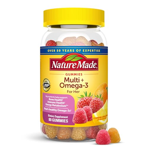 Nature Made Women’s Multivitamin + Omega-3 Gummies