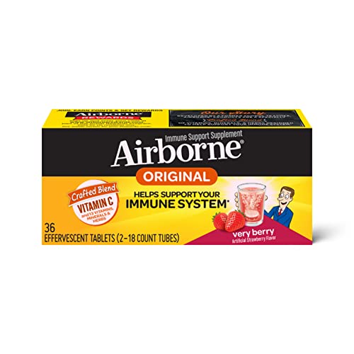 Airborne Elderberry + Zinc & Vitamin C