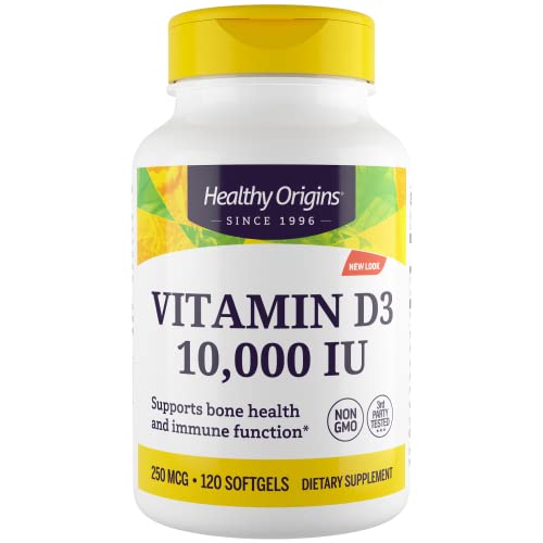 Healthy Origins Vitamin D3 Softgels