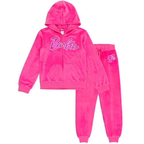 Barbie Velour Matching Family Zip Up Hoodie Pants