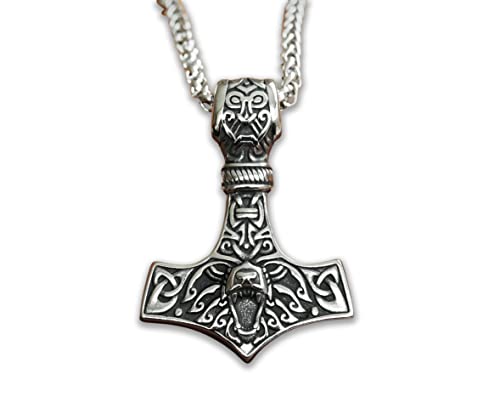 Baldur Jewelry – Thors Hammer Necklace Pendant