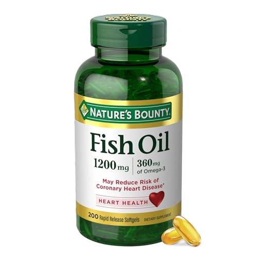 Nature's Bounty Fish Oil, Supports Heart Health
