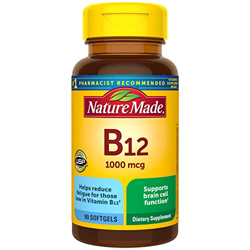 Nature Made Vitamin B12 1000 mcg Softgels