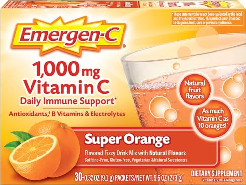 Emergen-C 1000Mg Vitamin C Powder, Antioxidants, B