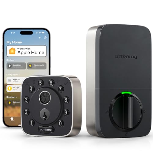 Ultraloq Bolt Fingerprint Wifi Smart Lock, Works
